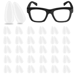 Ultra-thin silicone anti-slip nose pads measuring 15mm by 7mm