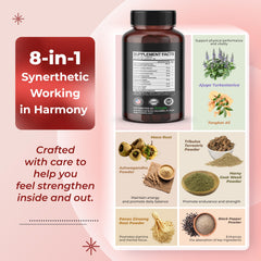 Ashwagandha and Panax Ginseng for mind and body wellness