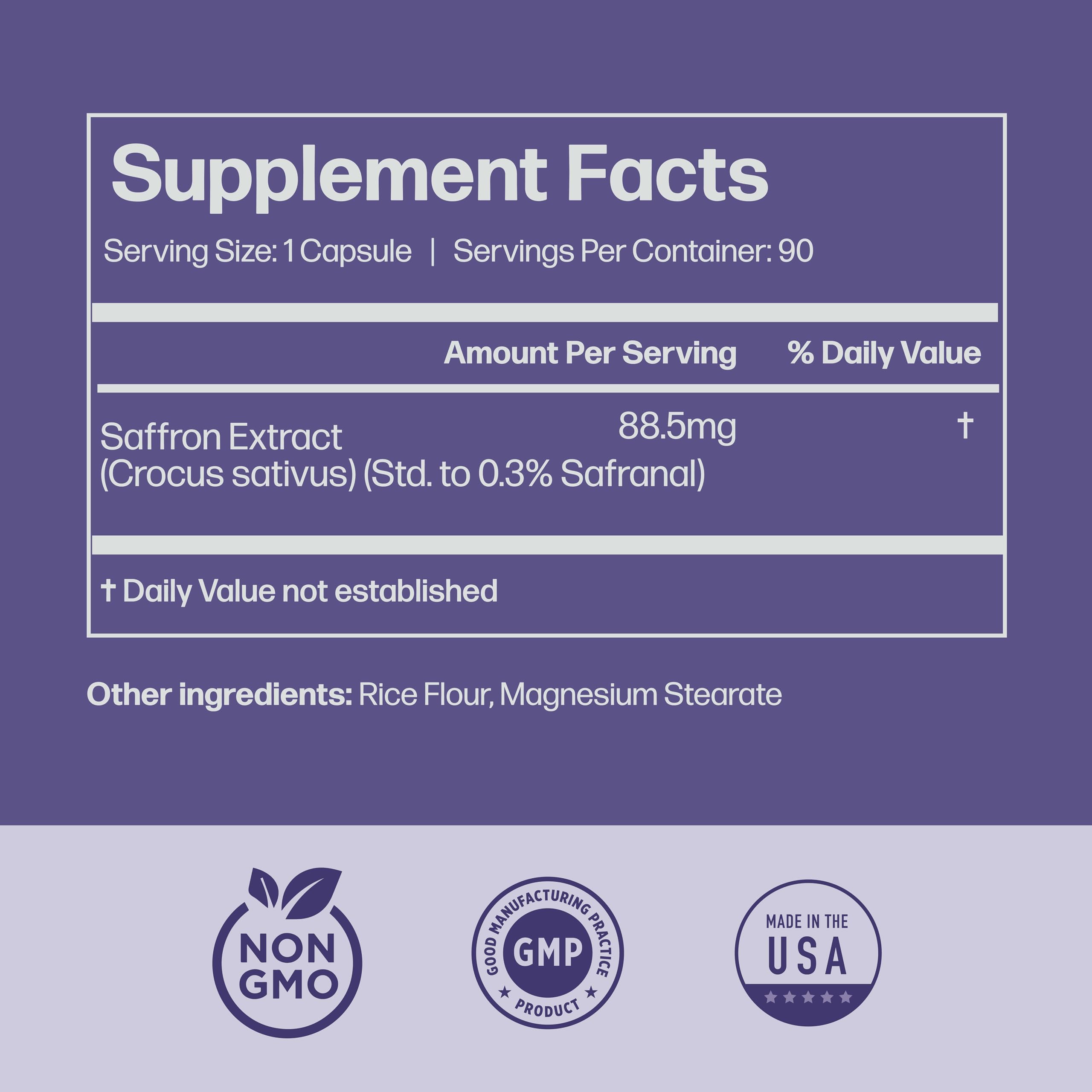 Ultra6 Nutrition carotenoids-rich saffron supports eye health imagery.