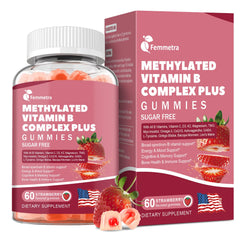 Bottle label of Ultra Methylated B Complex Gummies