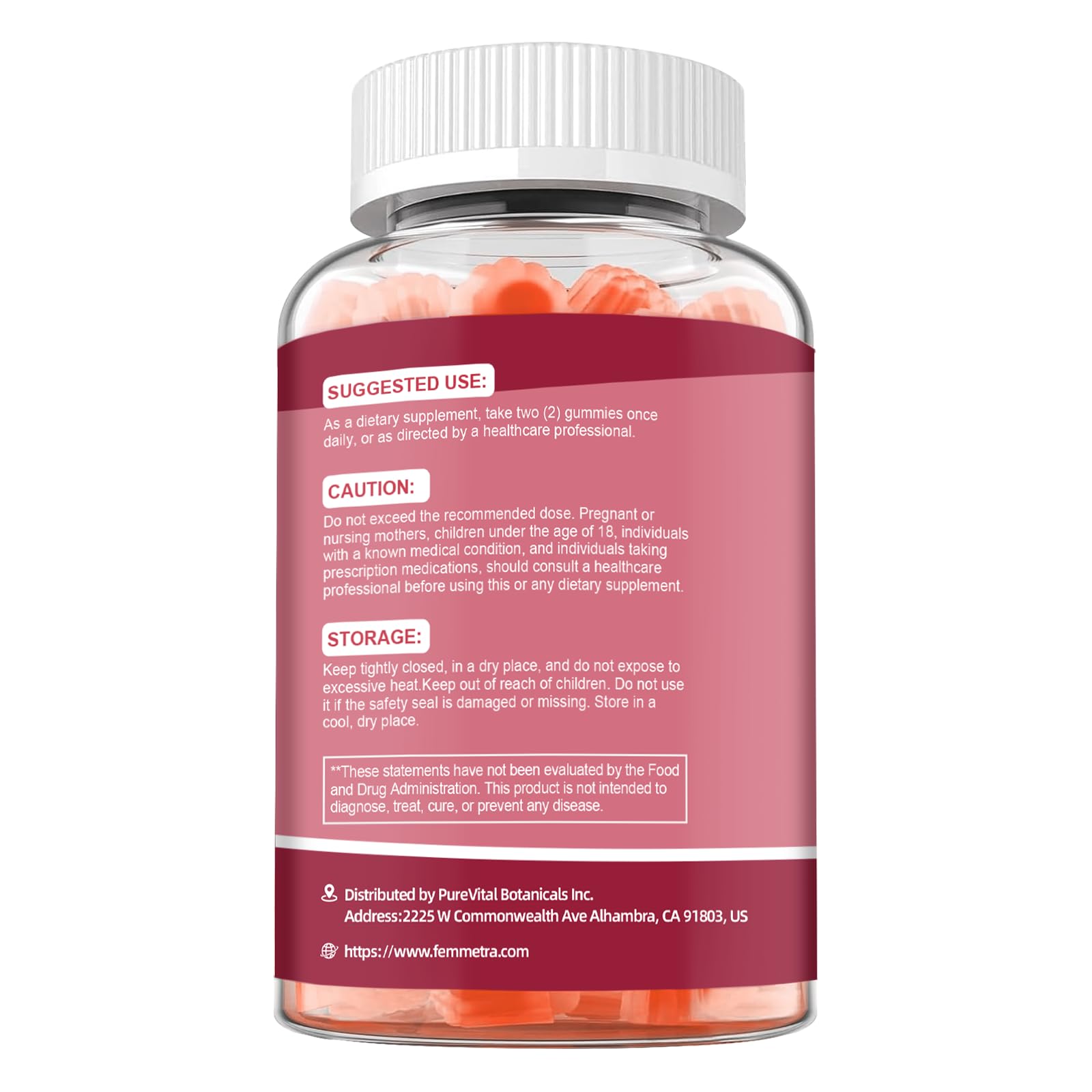 Gummies showing texture and color close-up