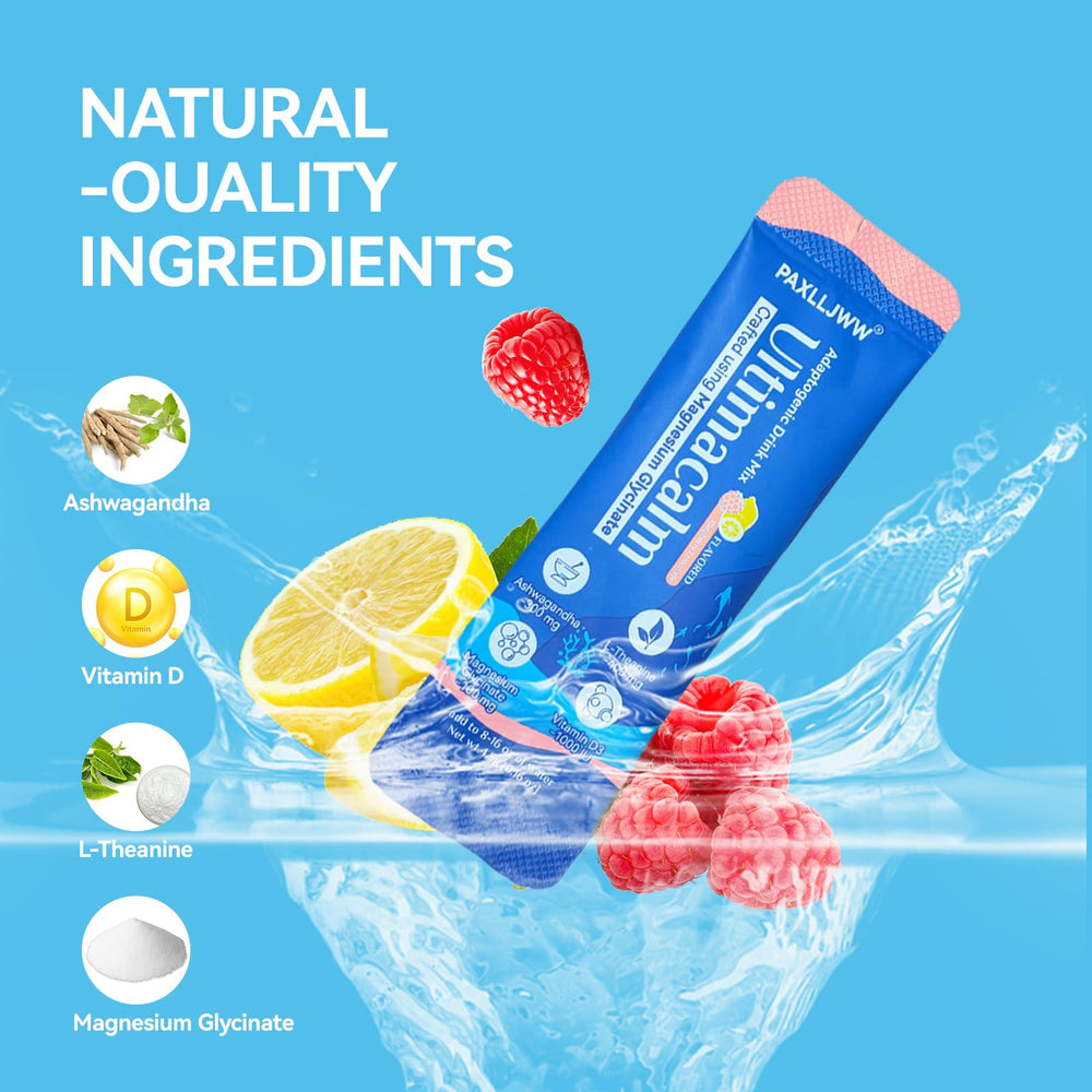 Single-serve UltraCalm Raspberry Lemonade packets