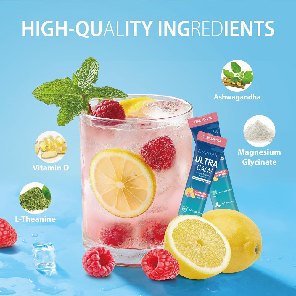 Single-serve UltraCalm powder packets