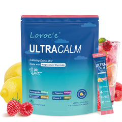 UltraCalm Raspberry Lemonade front label