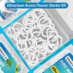 Durable high-tenacity floss material used in refill heads