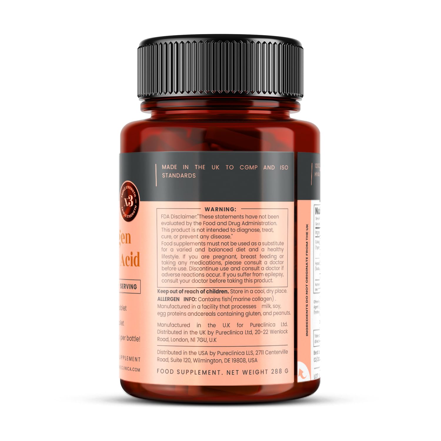 UltraColl Collagen - patented marine collagen with all four types