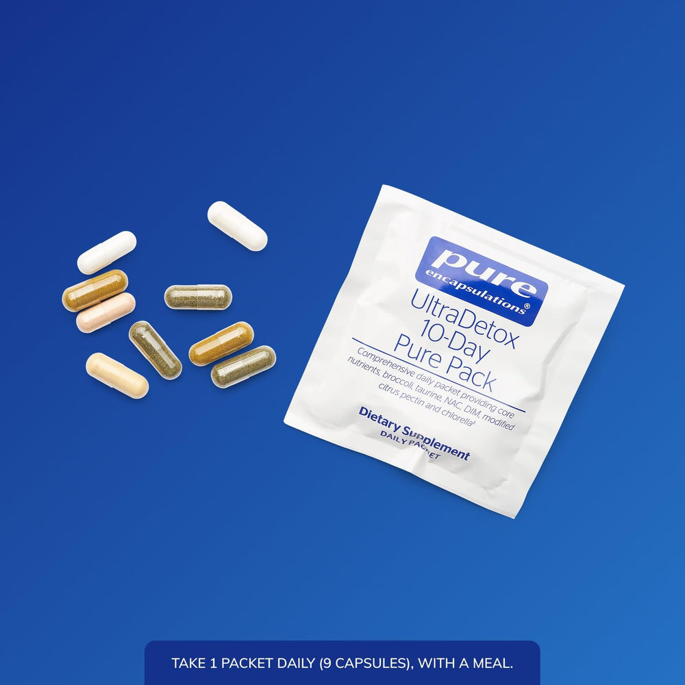 Taurine, NAC and DIM components of UltraDetox 10-Day Pure Pack