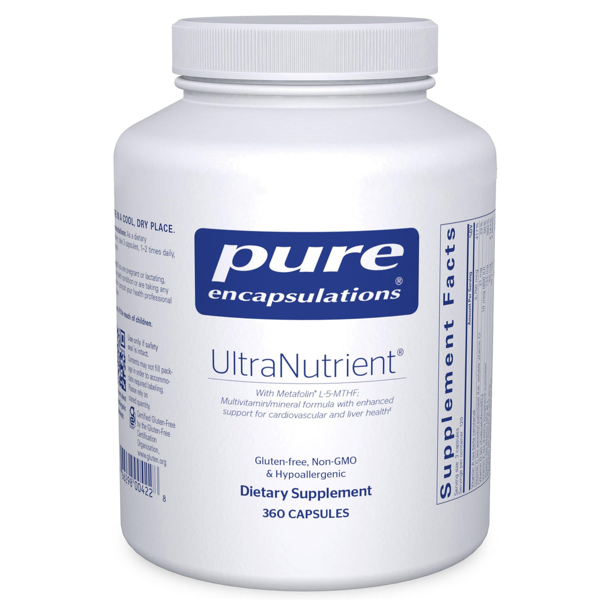 Pure Encapsulations UltraNutrient bottle front view
