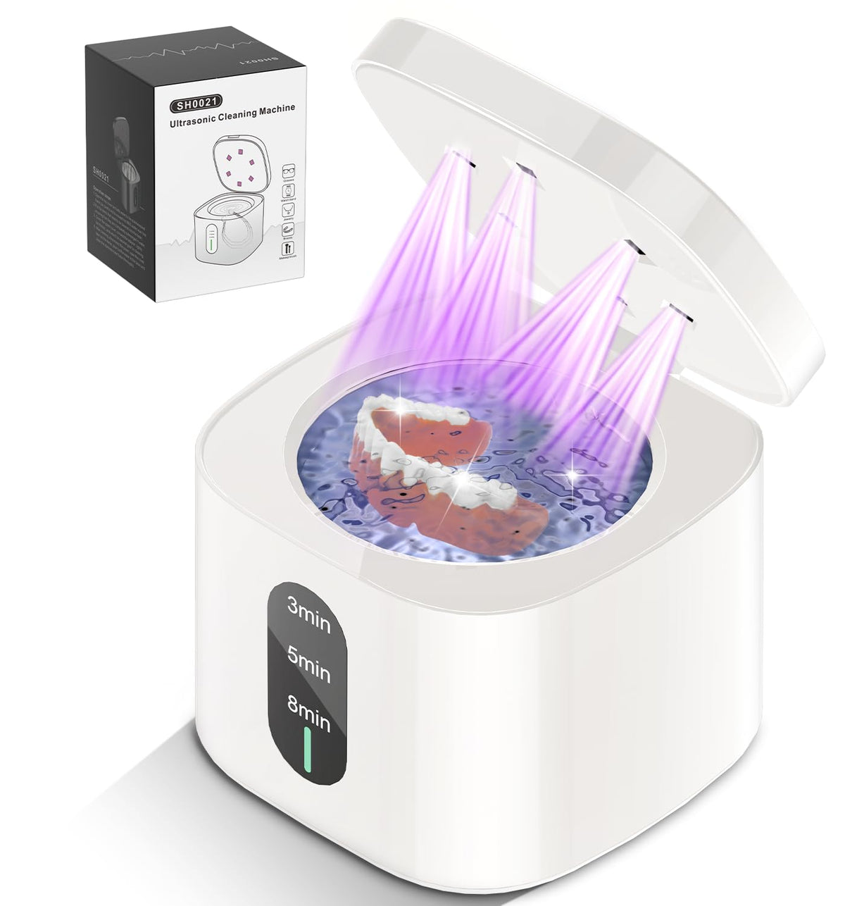 Front view of the 2025 Ultrasonic Retainer Cleaner