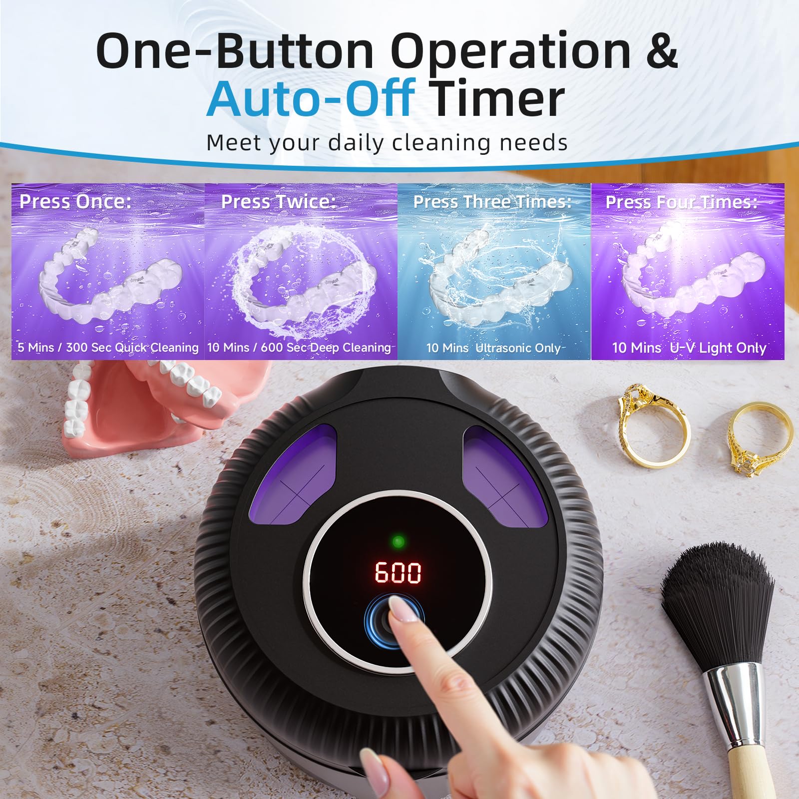 Low-noise compact design suitable for home use