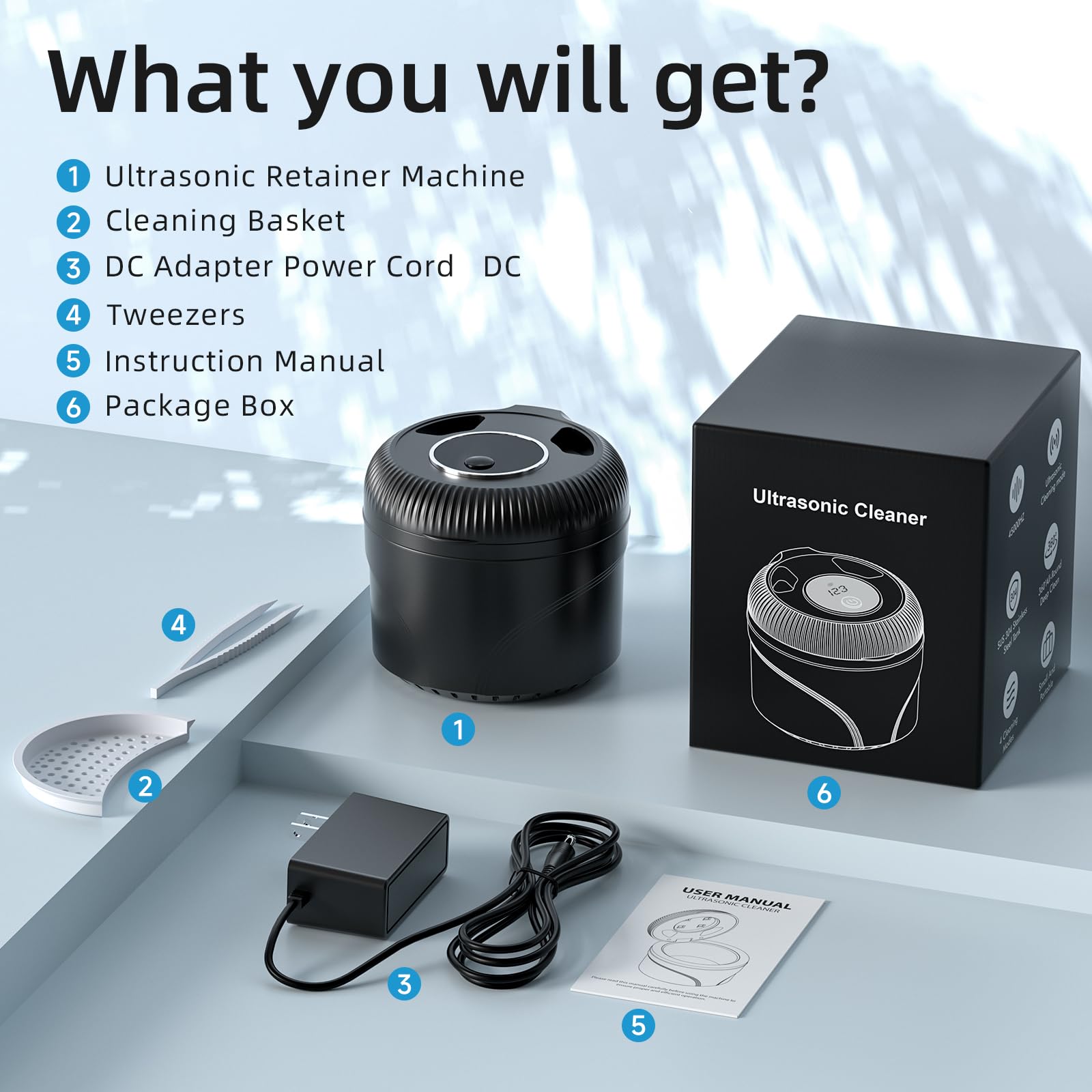 Warranty and 24/7 customer service information