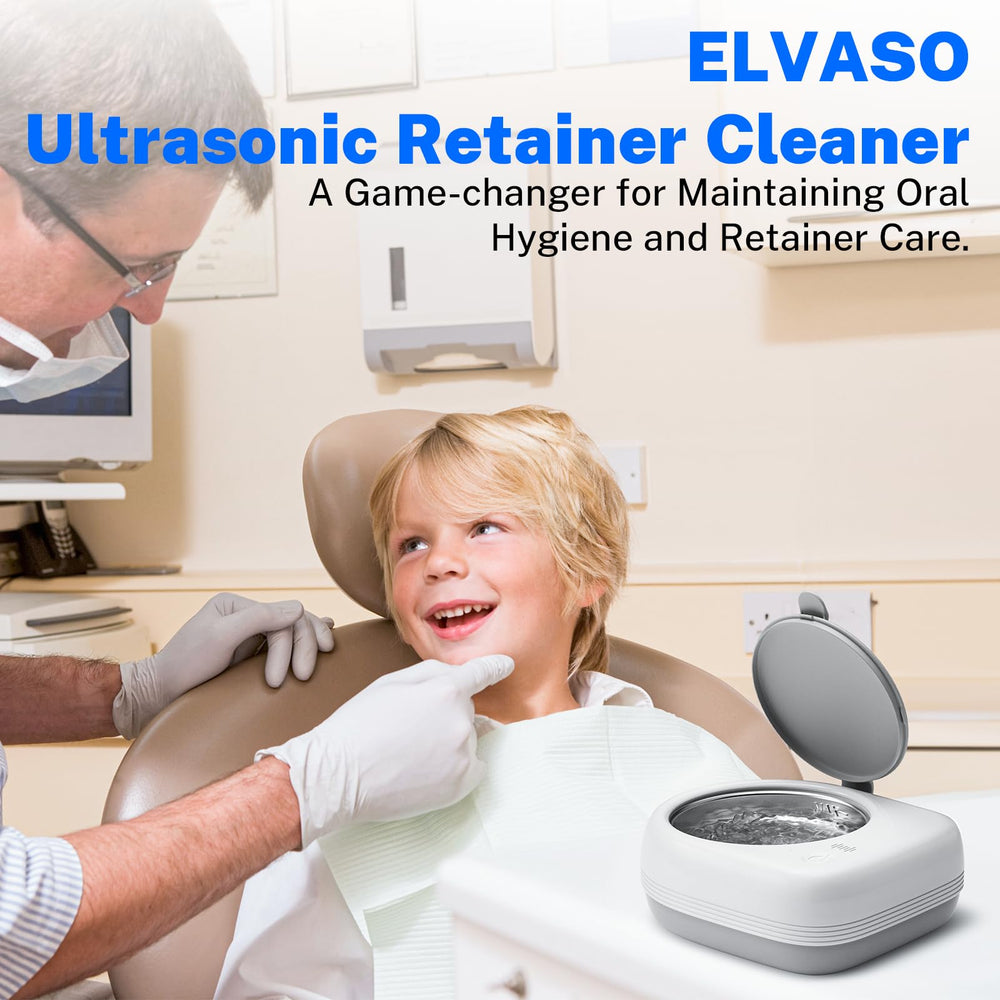 Dental cleaning pod designed for clear retainers
