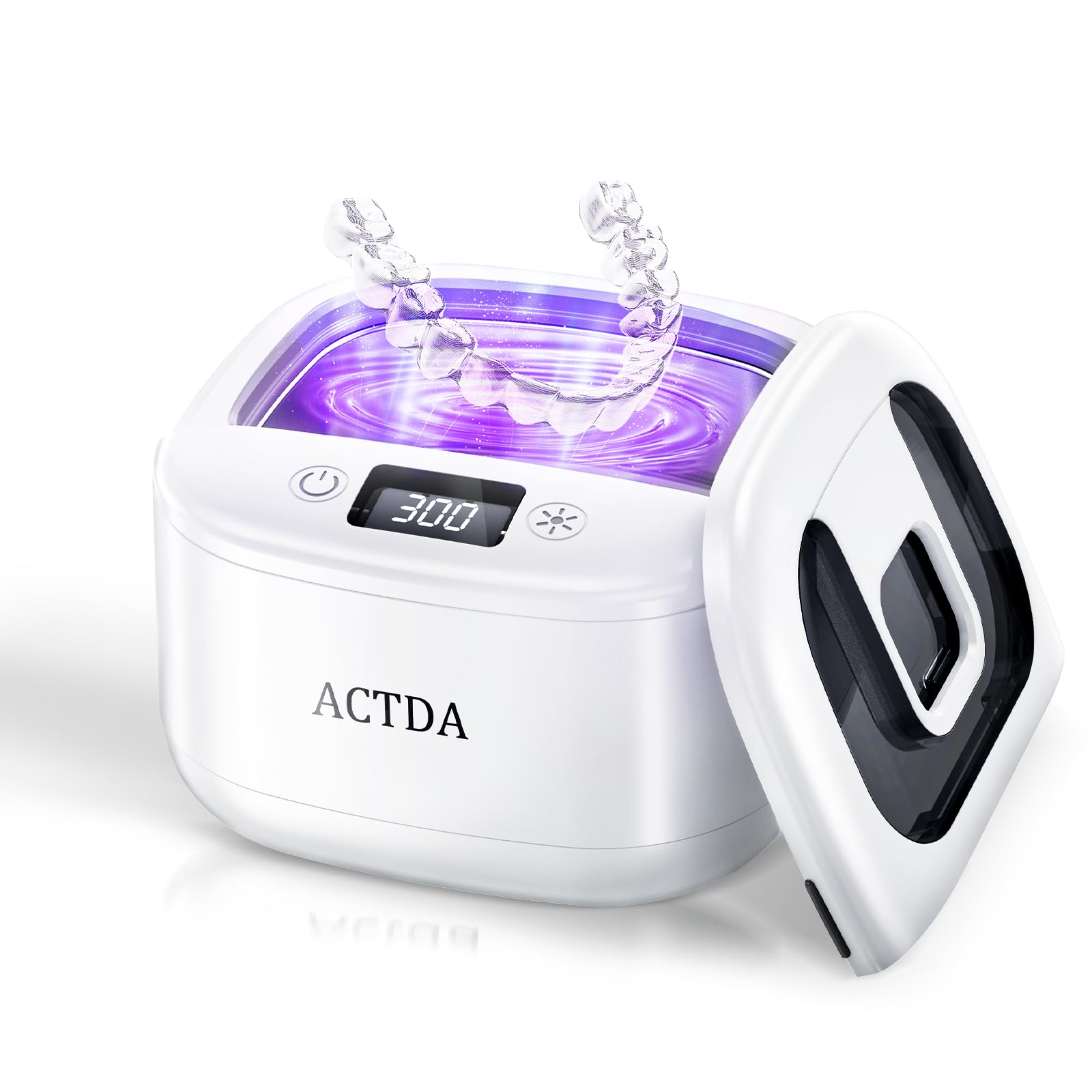 Front view of Ultrasonic Retainer Cleaner