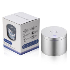 Ultrasonic cleaner device in white