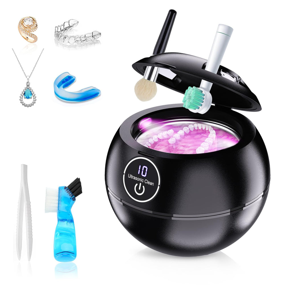 360-degree cleaning with ultrasonic retainer cleaner machine