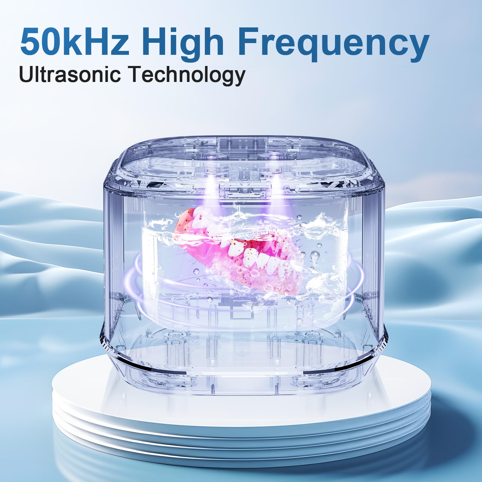 Product with four LED indicators for cleaning modes