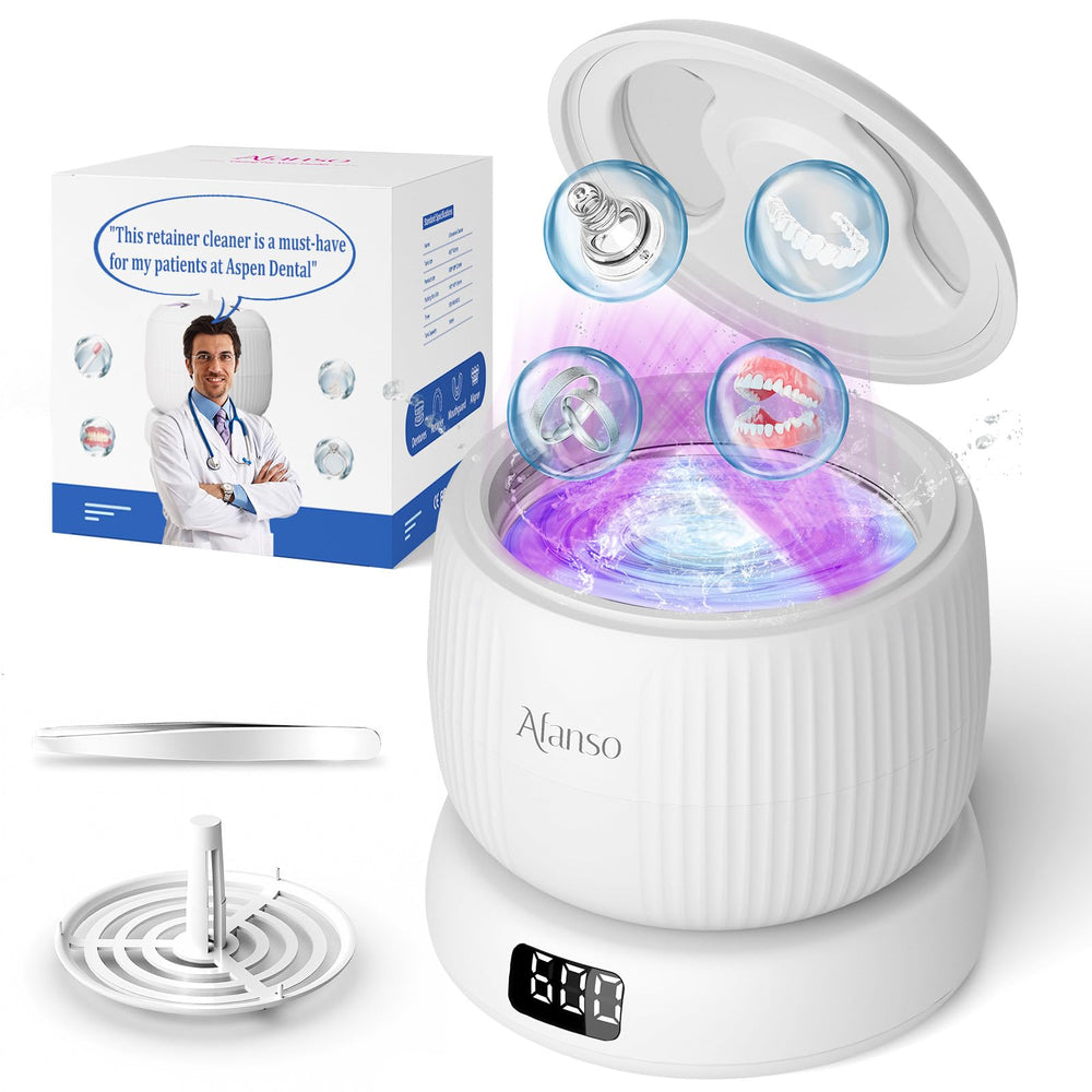 Ultrasonic retainer cleaner operating at 50kHz