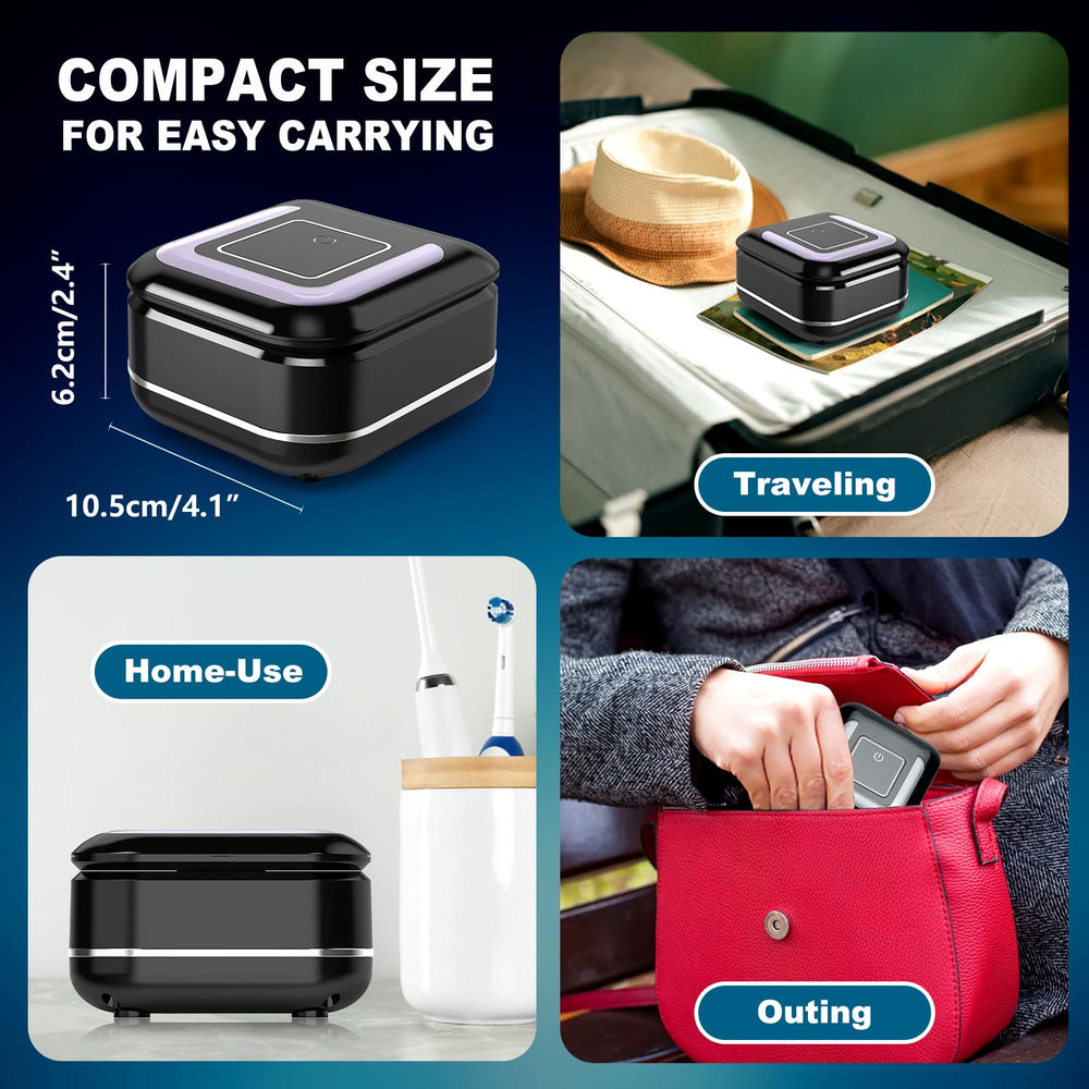 Gift-ready ultrasonic cleaner with warranty and customer support