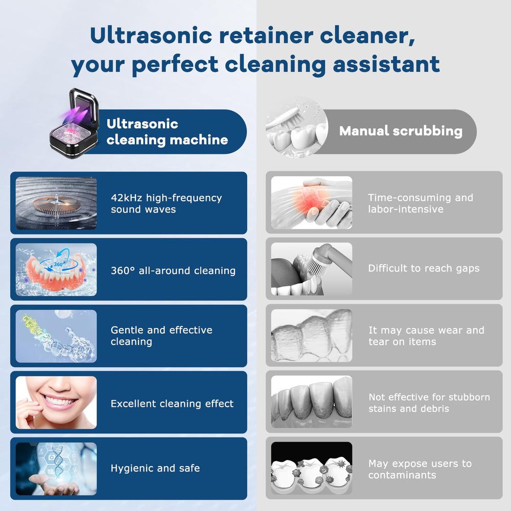 Lifestyle shot with dentures and dental appliances
