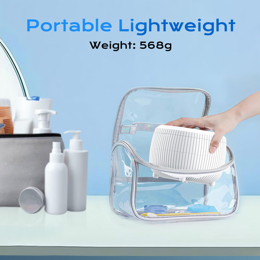 Portable compact design with 200ml capacity