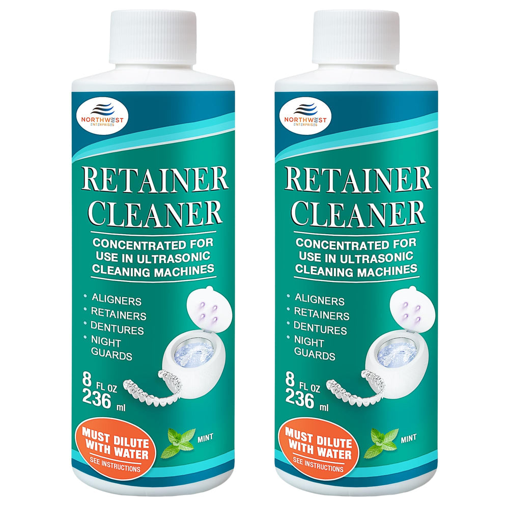 Ultrasonic retainer cleaner concentrate mint 16 oz bottle
