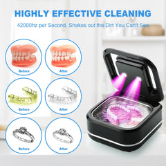 Digital countdown timer display during cleaning cycle