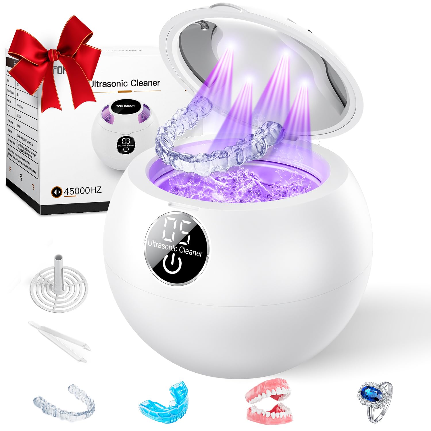 Main image of Ultrasonic Retainer Cleaner Machine in white