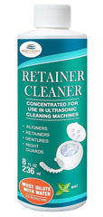 Hero image: Ultrasonic Retainer Cleaner Mint 8oz bottle