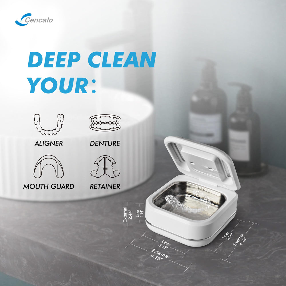 UV LEDs activated for extra sterilization during cleaning