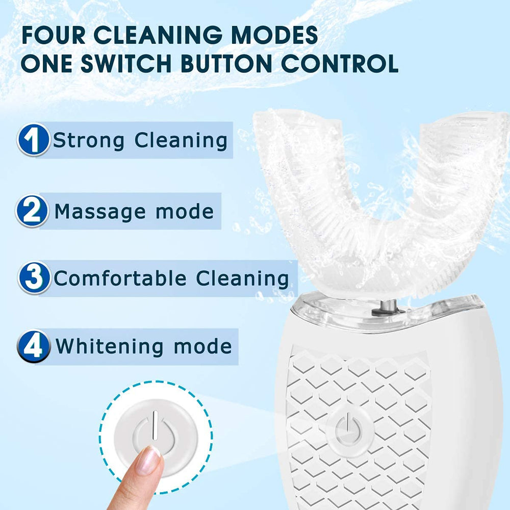 360-degree cleaning action visualization