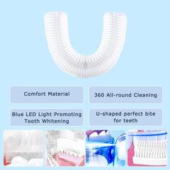 Four brushing modes illustrated