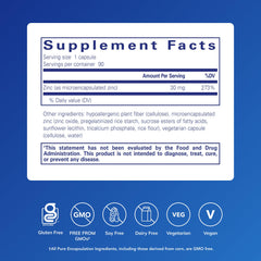 Microencapsulation technology illustration for UltraZin Zinc absorption