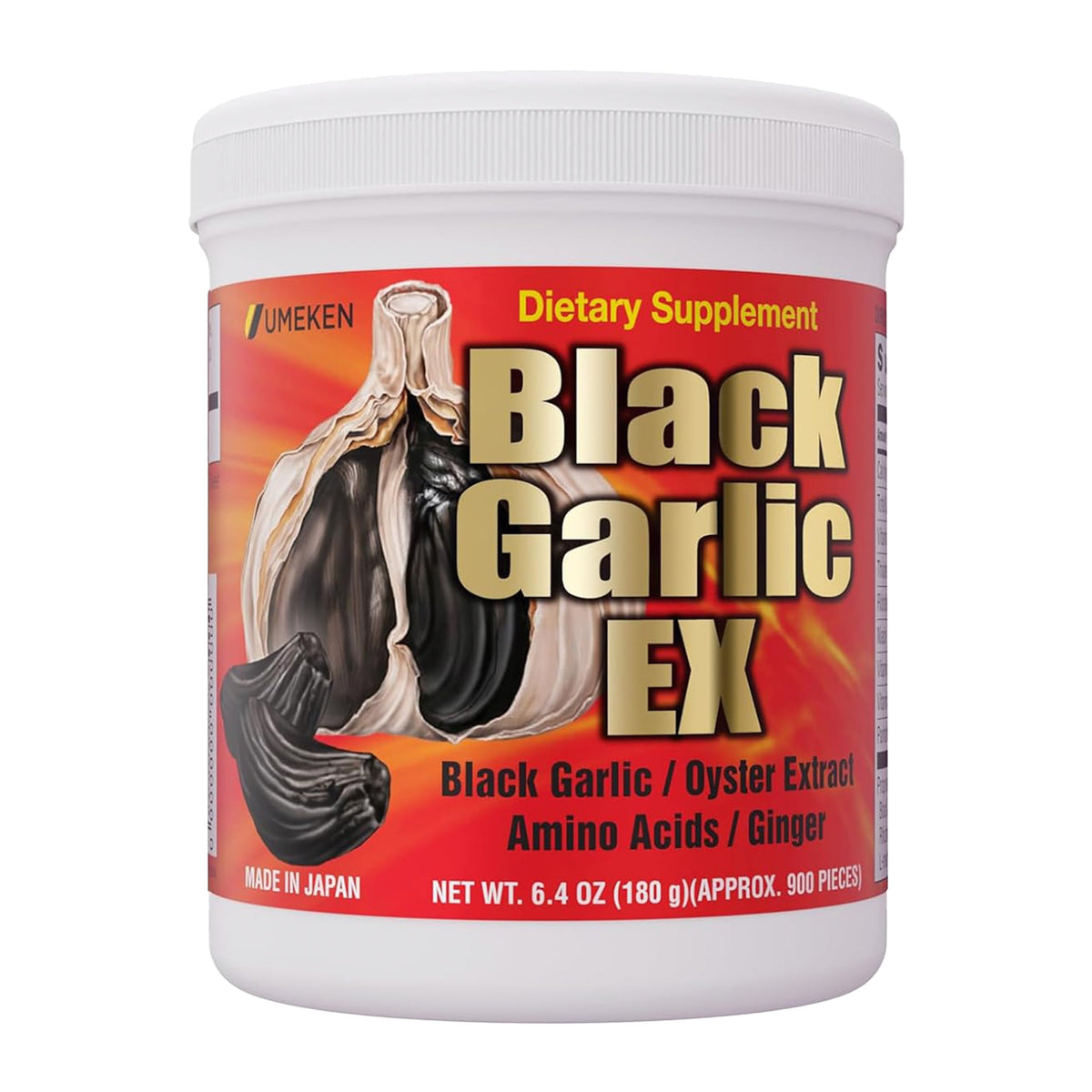 Umeken Black Garlic EX bottle 6.4 oz (180 g)