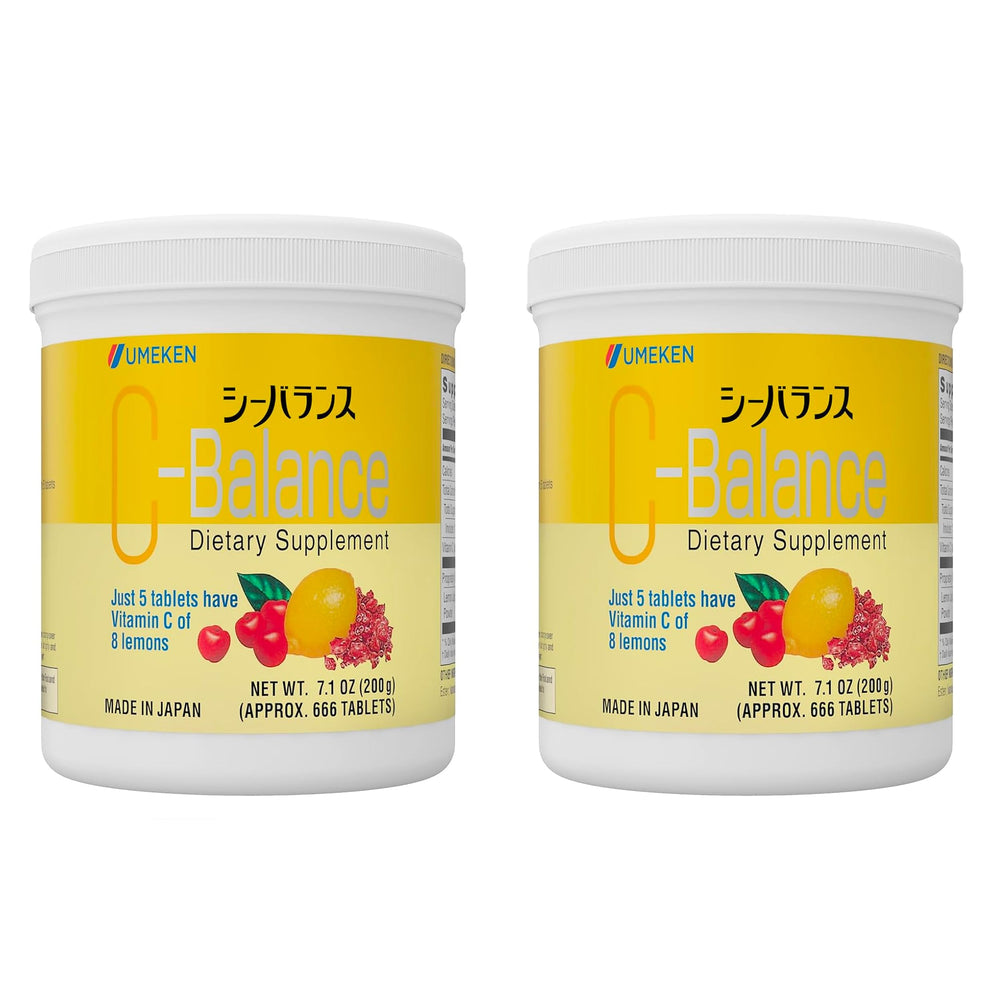 Umeken C-Balance Vitamin C chewables bottle front