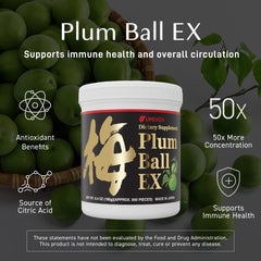 Umeken Plum Ball EX immune support plum extract container