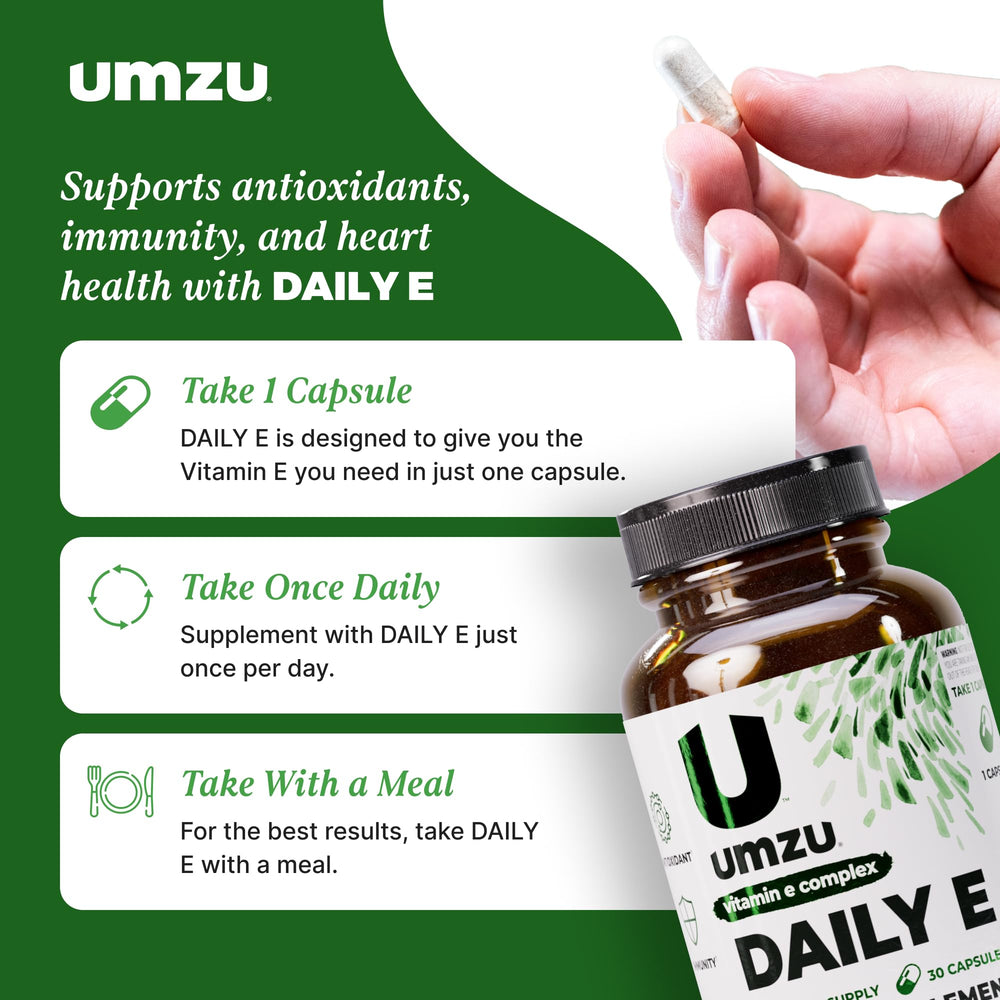 Plant-based Vitamin E capsules close-up