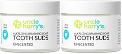 Uncle Harry's Unscented Brushing Soap Tooth Suds – 2 oz per pack