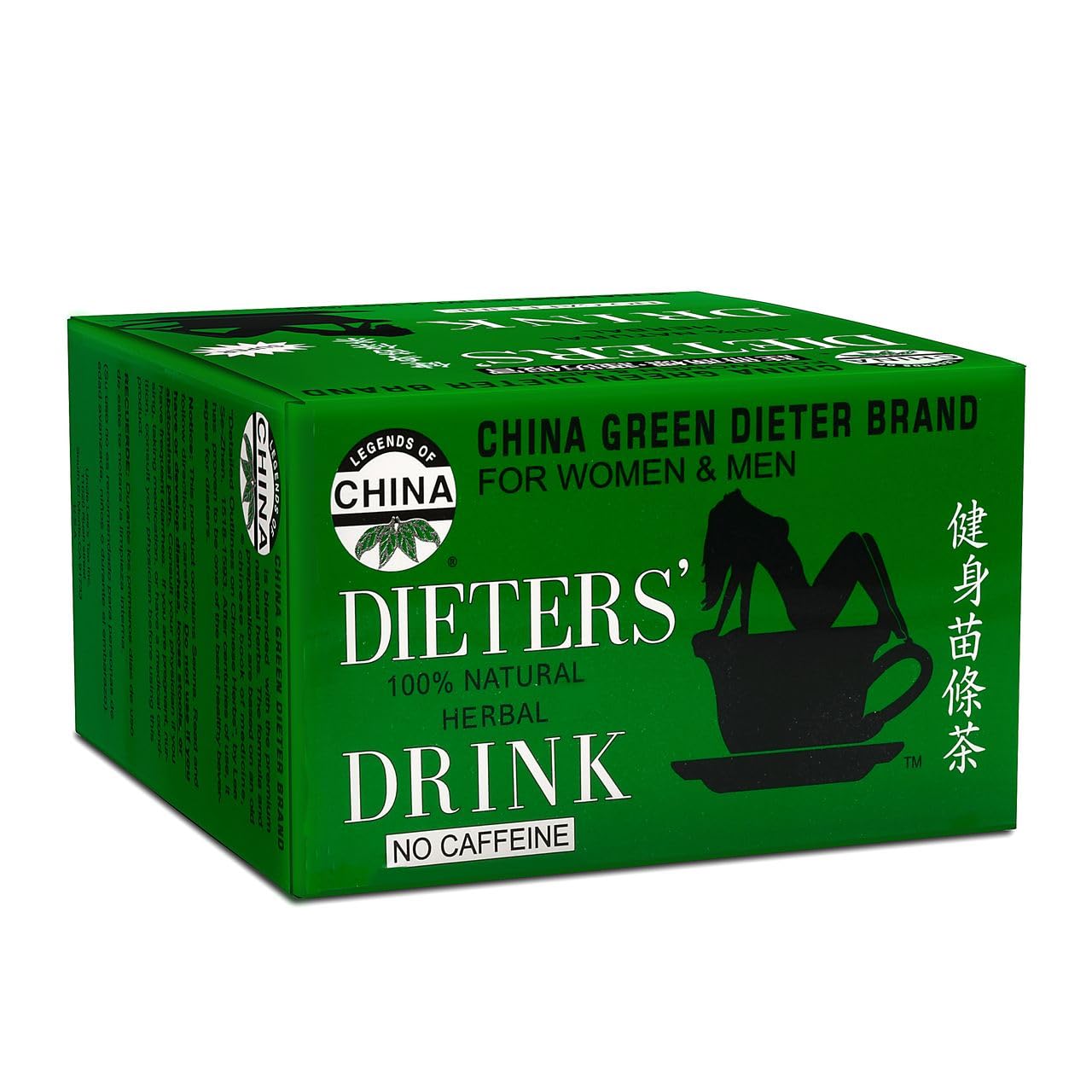 Close-up of tea bags showing 30 count per pack