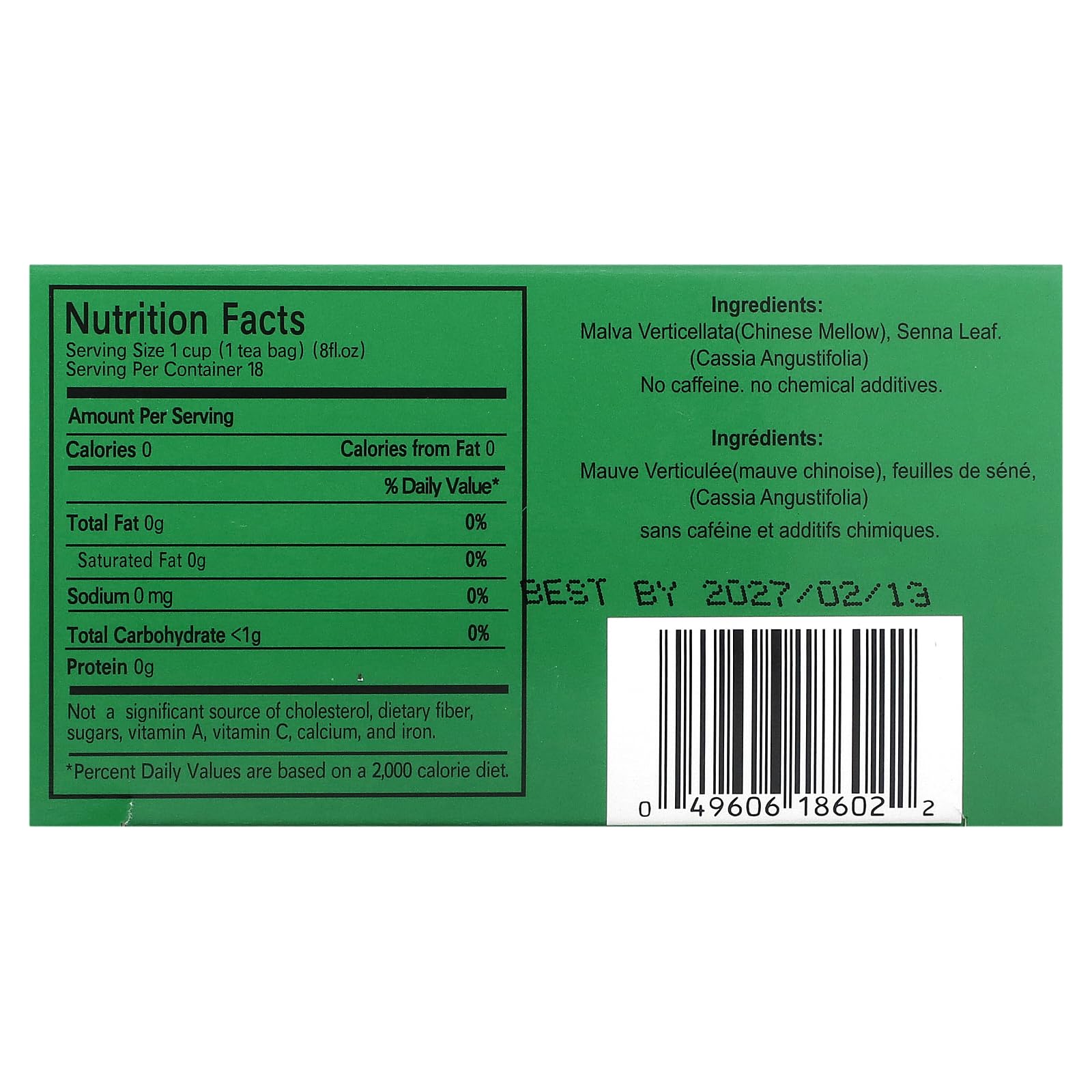 Close-up of Uncle Lee's Tea Dieters herbal blend