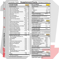 Undefined Nutrition Pro-VIT bottle with Brian Shaw branding