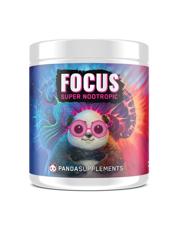 Underground Bio Labs Panda Supps Focus 3.0 Pink Lemonade bottle label
