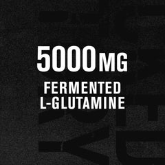 Unflavored vegan fermented L-Glutamine powder