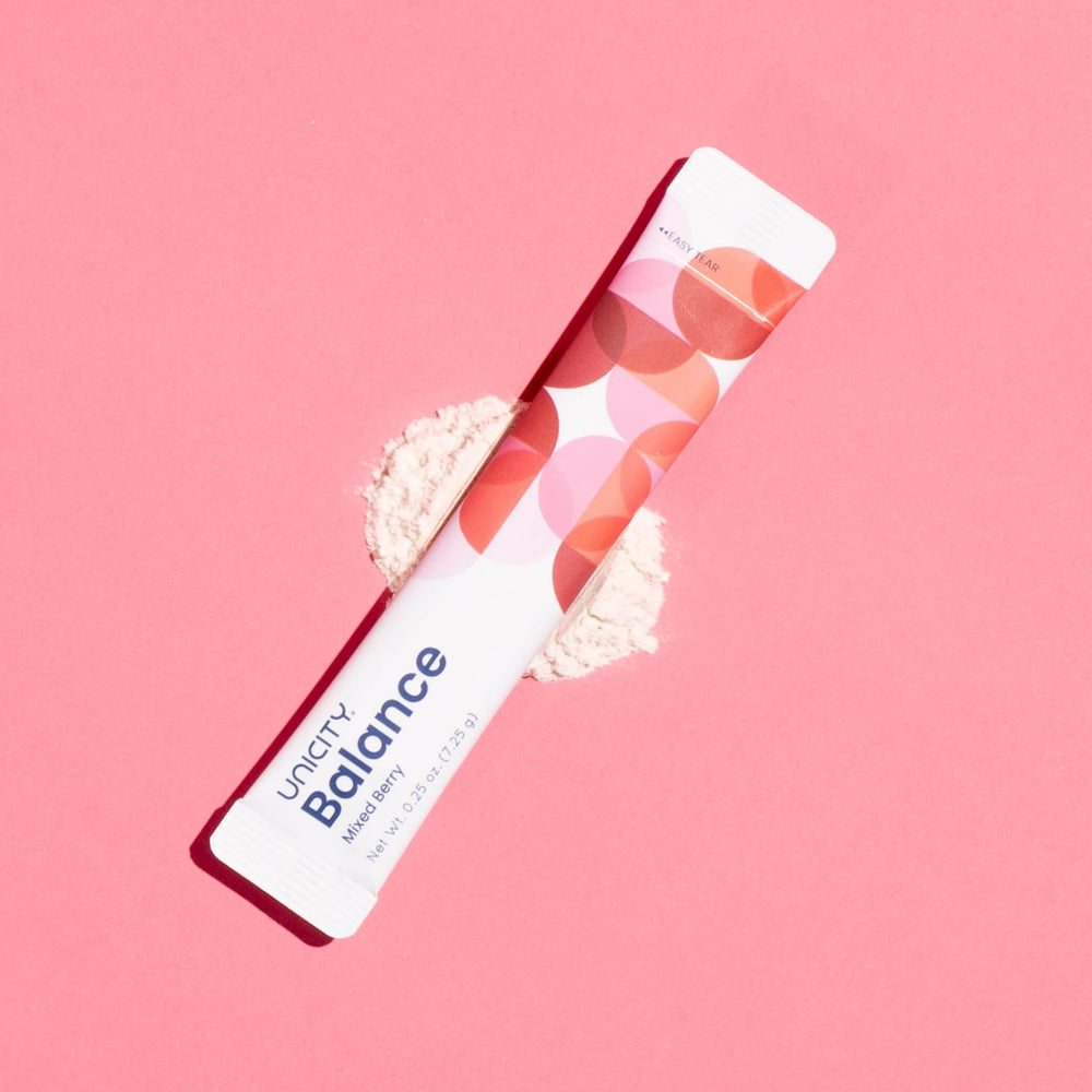 Unicity Balance Mixed Berry flavor serving image