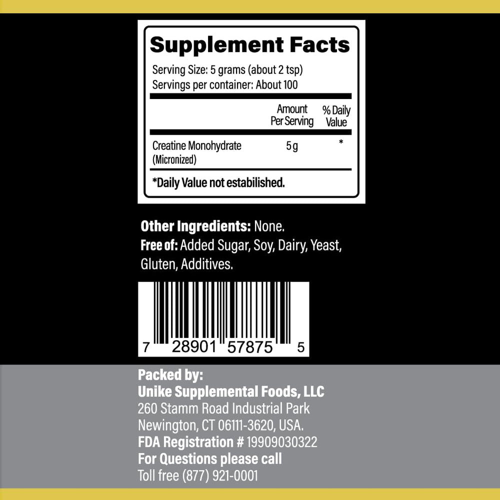 Creatine powder being poured into a shaker