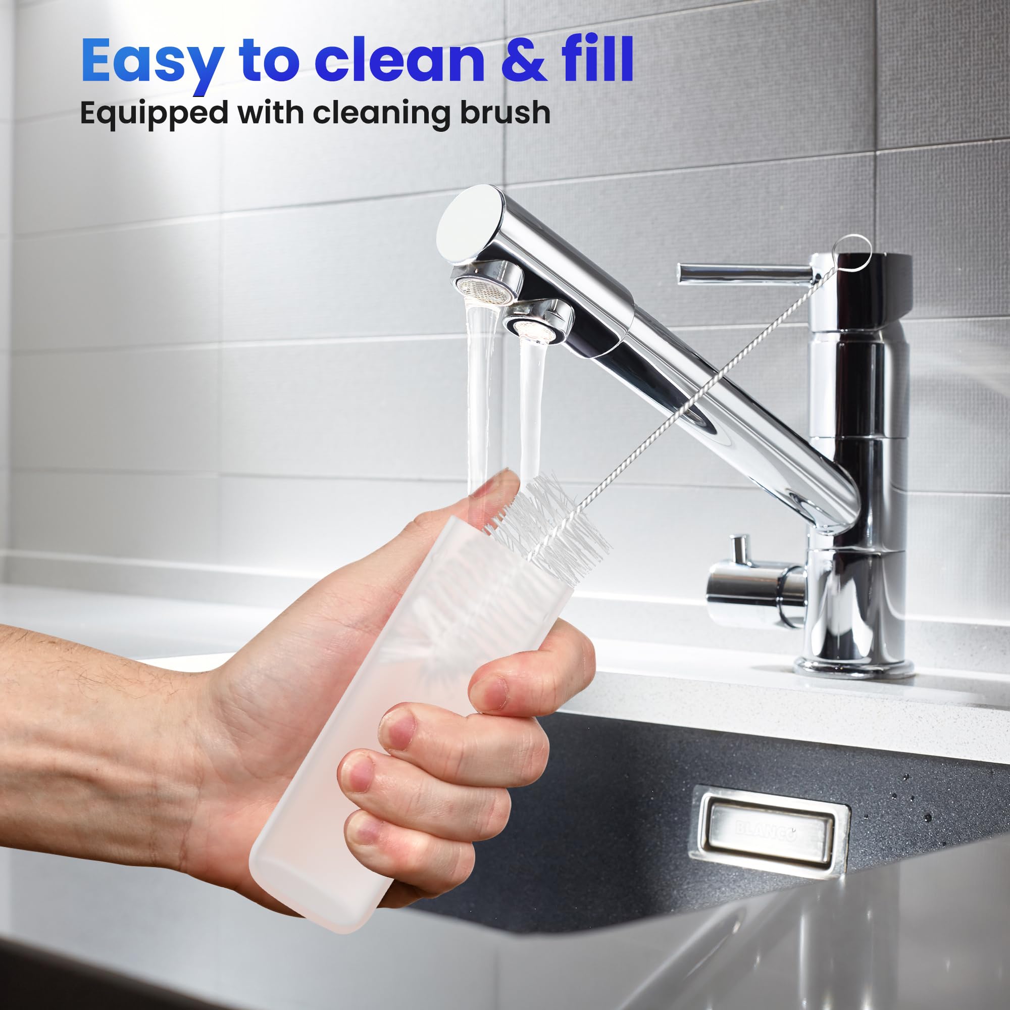 Three cleaning modes: Gentle, Clean, Whitening with multiple heads