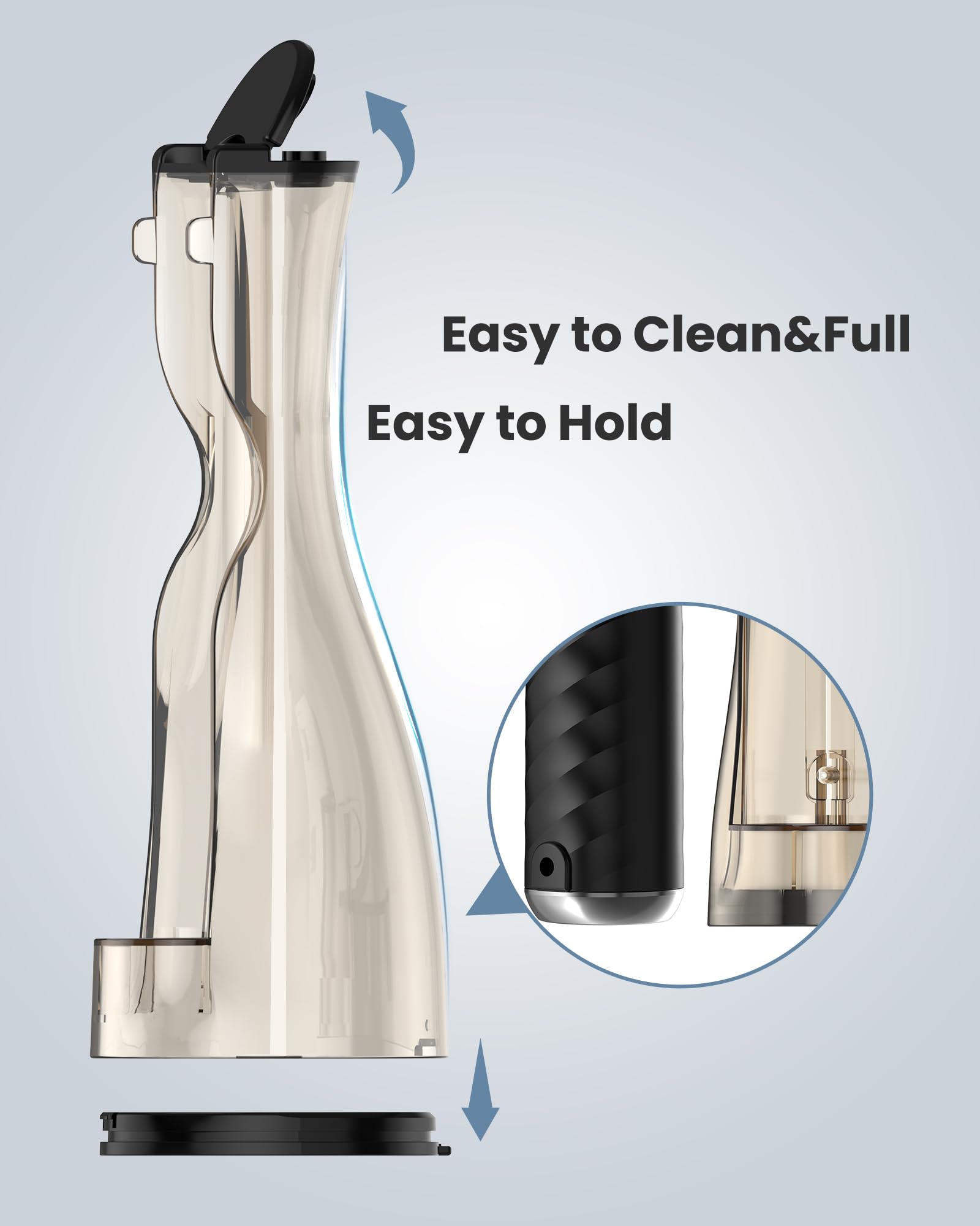 Removable bottom water tank for easy cleaning - UNINGOPI accessory