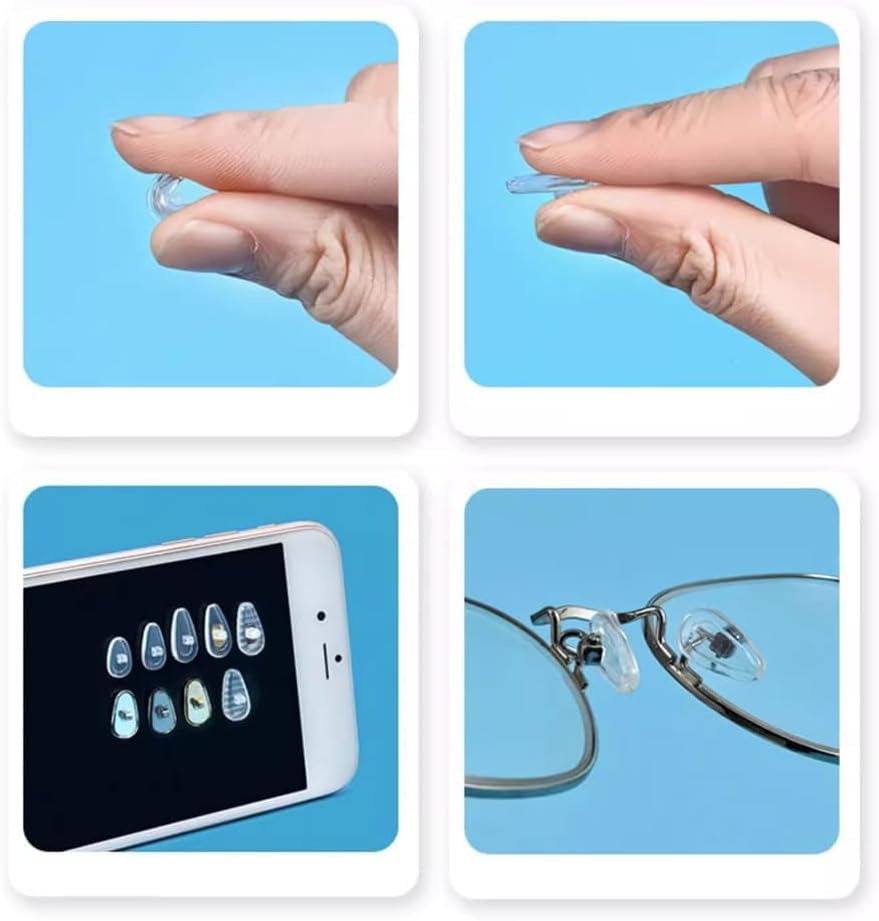 Universal compatibility with most eyeglasses and sunglasses