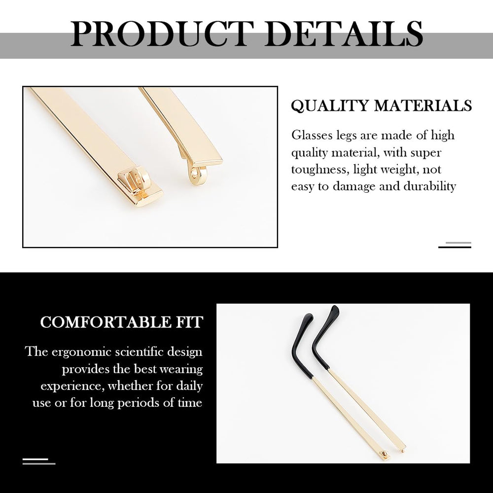 Universal compatibility design fits metal and plastic frames