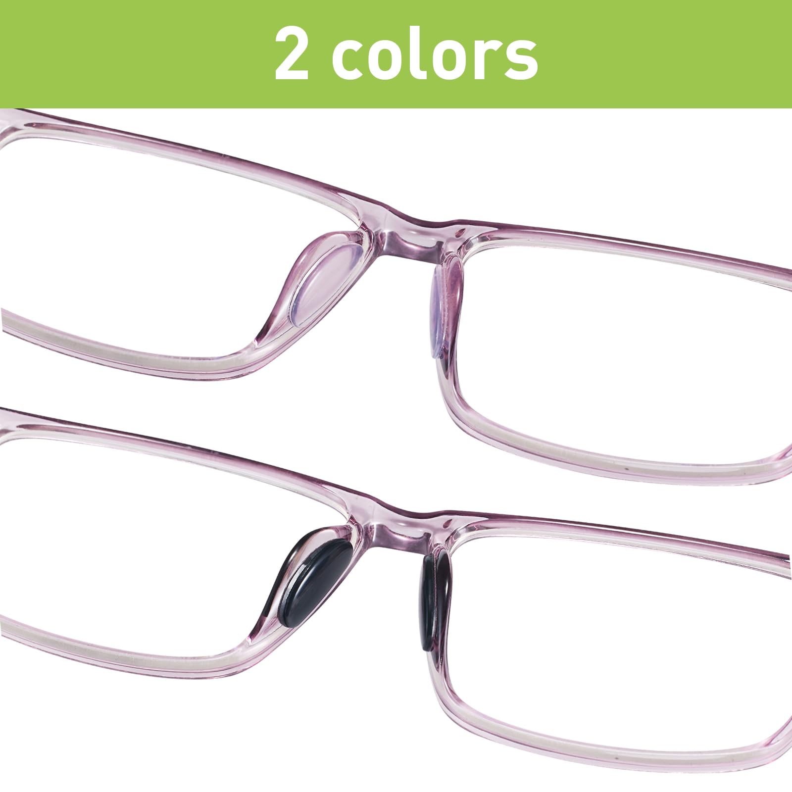 Nose pads compatible with various glasses and sunglasses