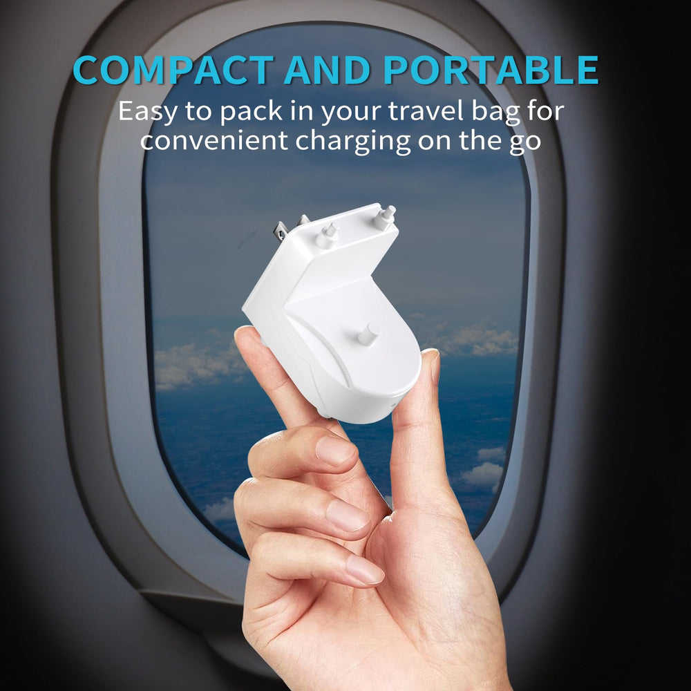 Charger base showing compatibility with multiple Sonicare models